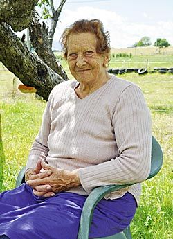 María Flórez, una de las últimas trashumantes de la región