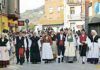 Procesión en la Fiesta de San Martín de Moreda