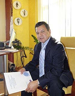 Diego Vélez. Presidente de la Asociación de Empresarios del Polígono de Riaño
