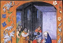 La adoración de los magos en el “Libro de horas de Hastings”. Siglo XVI