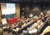Momento de la Conferencia SAT “Cómo vender con éxito en Internet siendo una pequeña Empresa” por Ramón Puchades, celebrada en el Acuario de Gijón el pasado 25 de junio