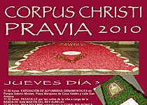 Cartel de las Fiestas del Corpus Christi en Pravia
