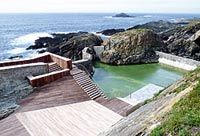 Piscina de agua salada en Tapia de Casariego, la primera que se construye en el occidente de Asturias