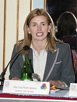 Eva Pando, directora del Centro Europeo de Empresas e Innovación del Principado de Asturias (CEEI)