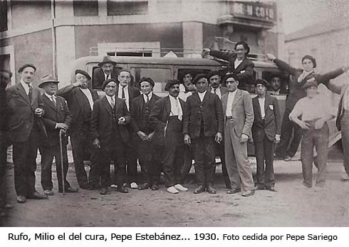 Rufo, Milio el del cura, Pepe Estebánez... 1930
