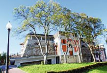 Antiguo depósito de agua, hoy sala de exposiciones (Noreña)