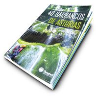 40 barrancos de Asturias. Pablo Solares Villar. Desnivel Ediciones.