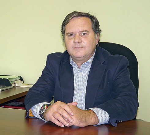 Delfín Cuervo. Presidente de la Asociación de Empresarios del Polígono de Asipo