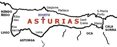 Los oríxenes del territoriu asturiano.