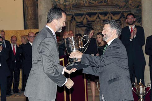 Ayuntamiento de Navia, Premio Nacional del Deporte 2012.