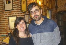Daniel Álvarez y Laura Sandoval de Editorial Hoja de Lata
