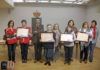 Entrega de galardones en el día de la Mujer rural, el pasado mes de octubre en Navia