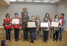 Entrega de galardones en el día de la Mujer rural, el pasado mes de octubre en Navia