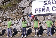 Protesta en favor del medio natural para frenar el desmantelamiento de Peña Castro