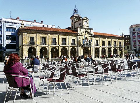 Plaza de España. Avilés