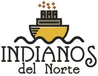 Logo Indianos del Norte. Boal