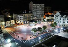 Plaza Alfonso X El Sabio, en Luarca