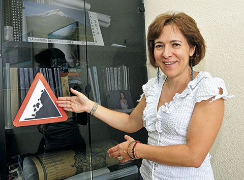 María José Domínguez. Geóloga