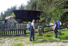 Camino de Santiago a su paso por La Fuente