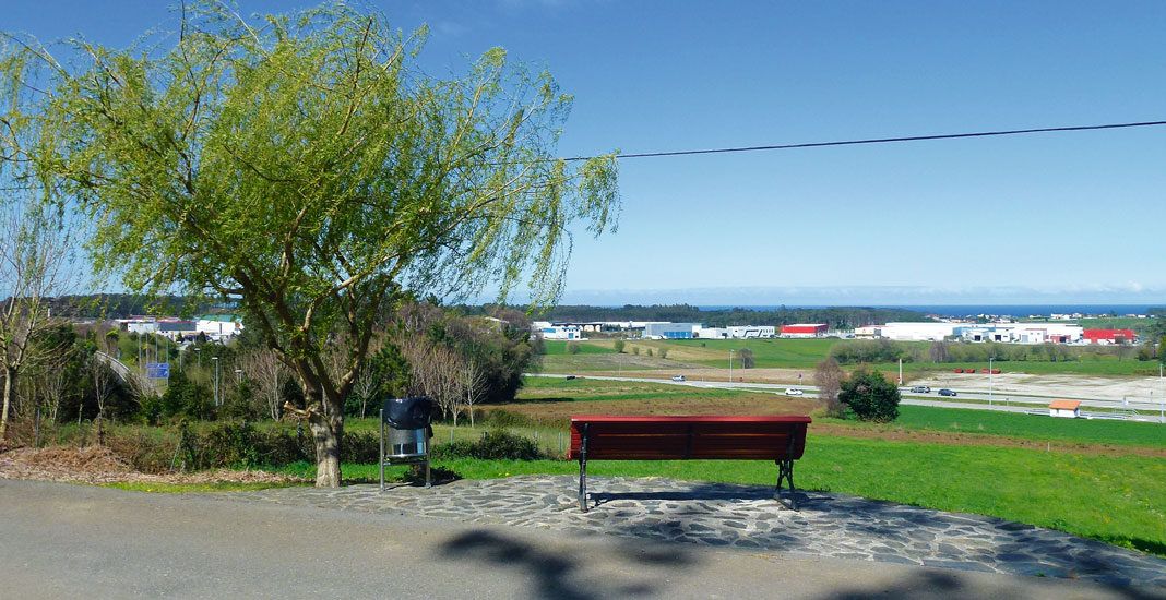 Vista del área de Río Pinto desde una carretera cercana