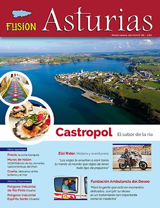 Revista Fusión Asturias Nº 299 - Abril 2019. Castropol, el sabor de la ría