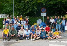 Sextaferia para la recogida de plásticos en el río Esva del grupo La Socala en colaboración con el G.M. Estoupo