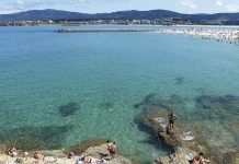 Vista parcial de la Playa de A Rapadoira Foz)