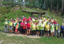 Día de la Asociación de Senderismo Terras de Lourenzá, en el área recreativa de A Cazolga (Lourenzá, Lugo)