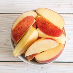 Manzanas cortadas
