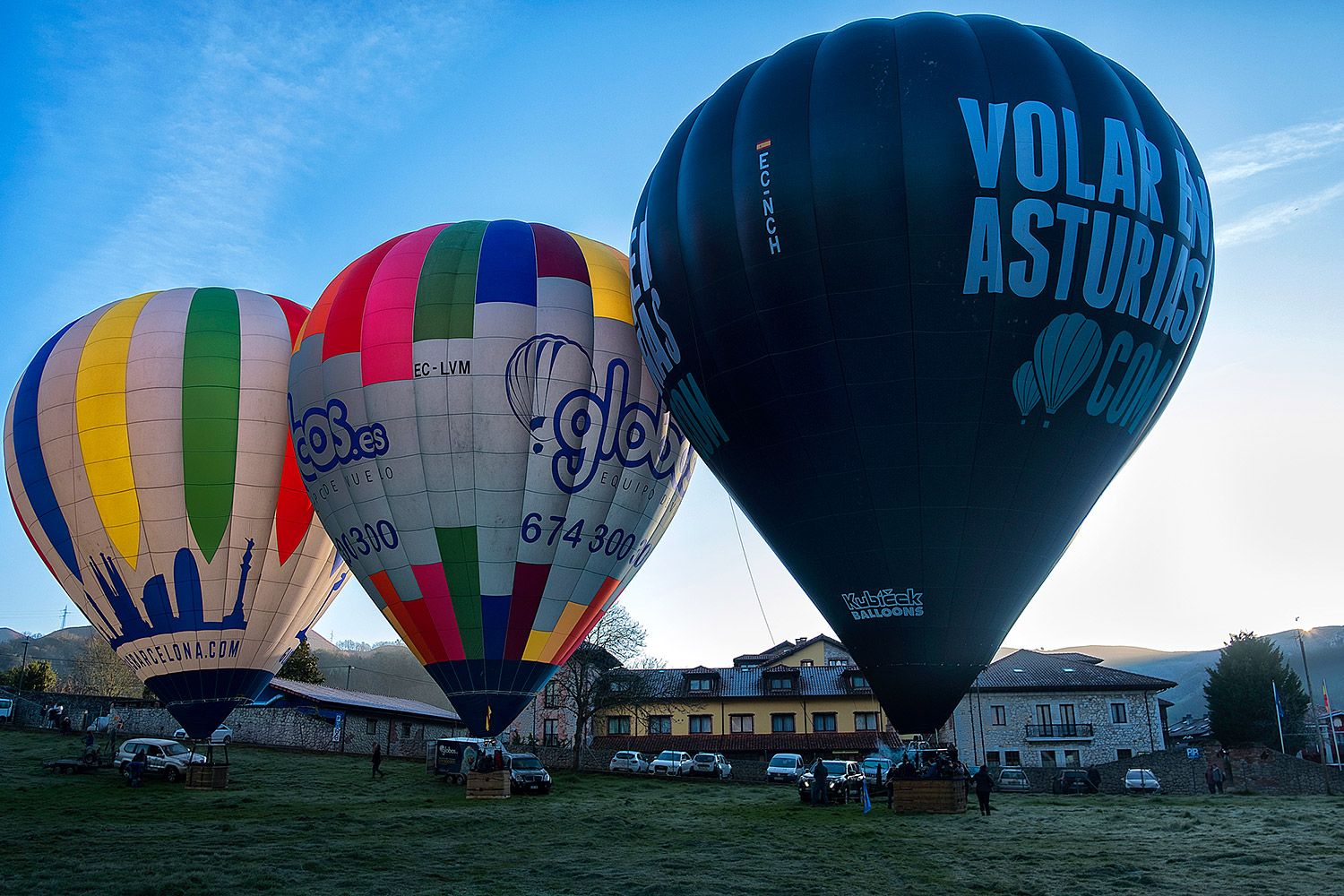 Travesía en Globo Picos de Europa 2020 / Foto: Muel de Dios