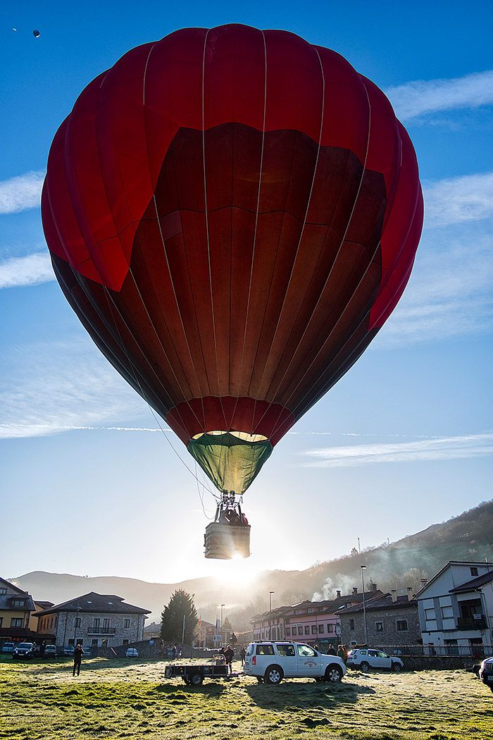 Travesía en Globo Picos de Europa 2020 / Foto: Muel de Dios