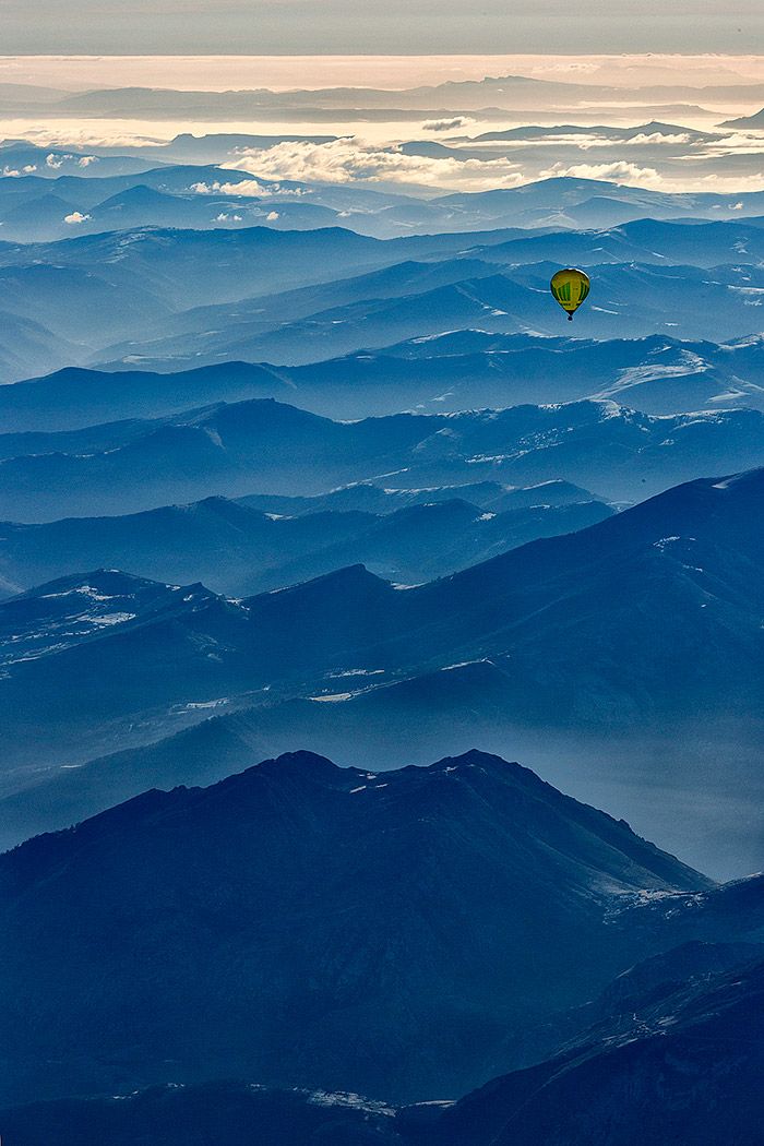 Travesía en Globo Picos de Europa 2020 / Foto: Muel de Dios