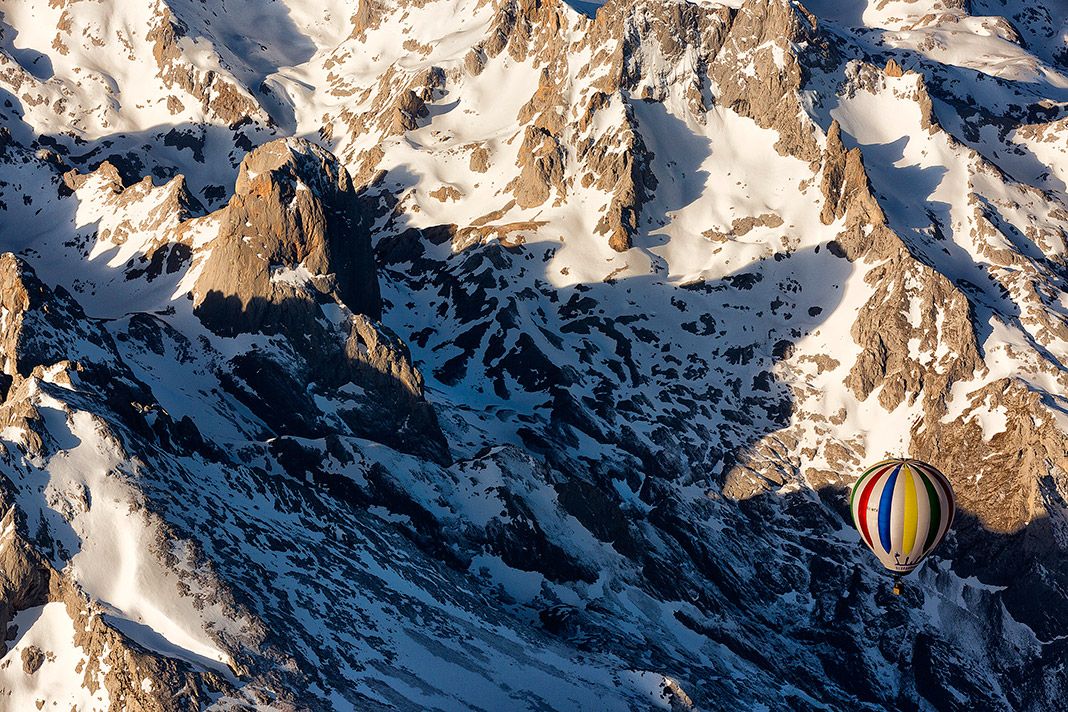 Travesía en Globo Picos de Europa 2020 / Foto: Muel de Dios