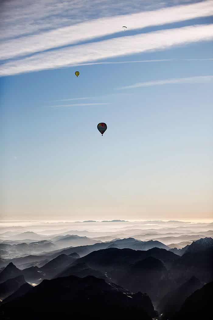 Travesía en Globo Picos de Europa 2020 / Foto: Muel de Dios