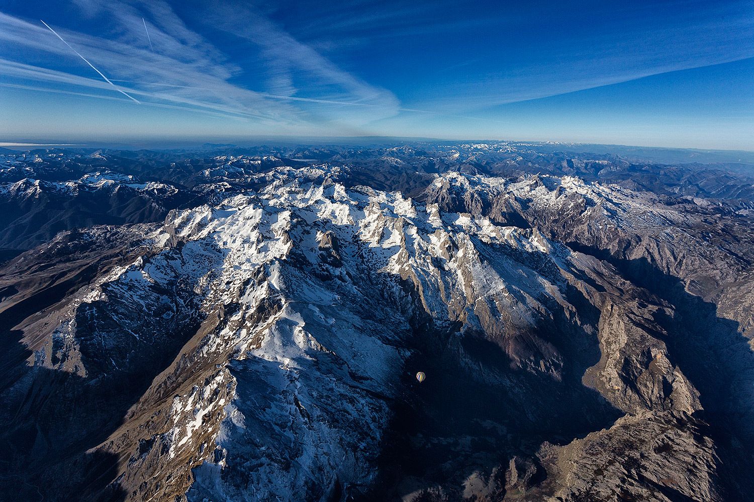 Travesía en Globo Picos de Europa 2020 / Foto: Muel de Dios