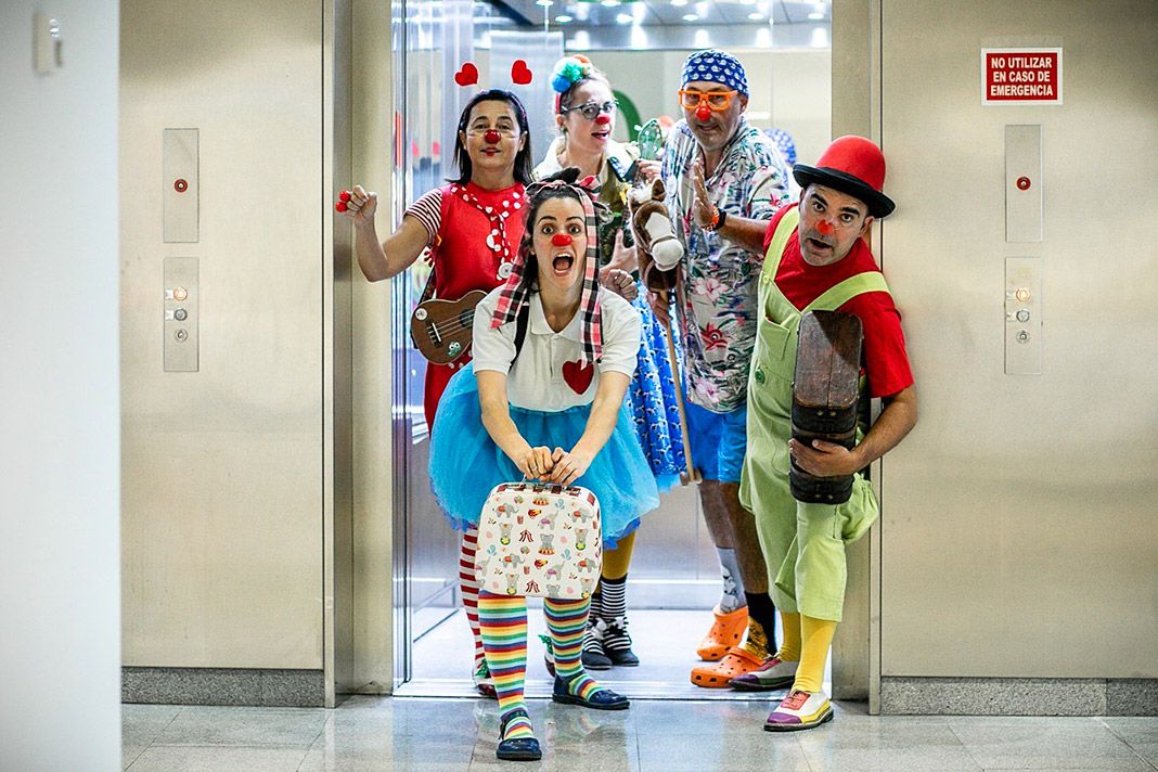 Asociación Clowntigo. Payasos de hospital