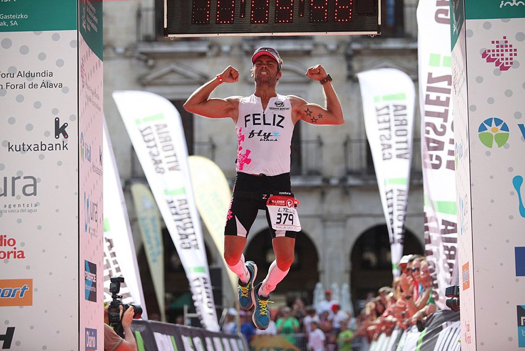 Luis Feliz Cepedal. Triatleta participante en el Ironman de Hawaii