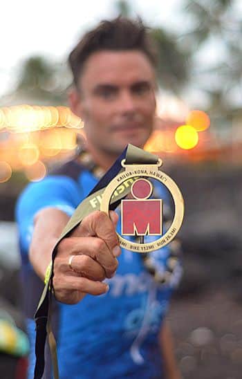 Luis Feliz Cepedal. Triatleta participante en el Ironman de Hawaii