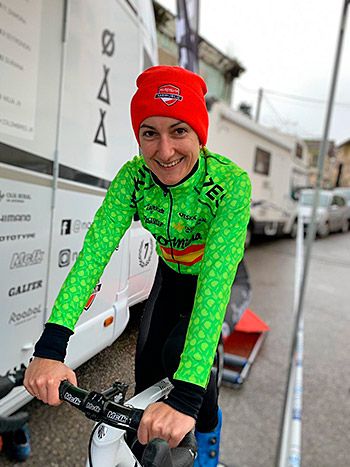 Aida nuño, siete veces campeona de España de Ciclocross
