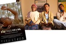 Carátula y fotograma de la película africana Fig Tree (La higuera)