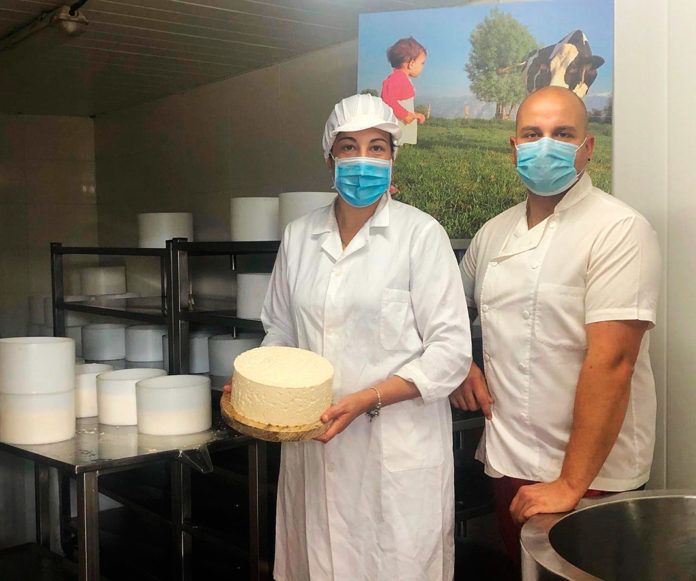 La pareja de emprendedores Rocío Viejo y Pablo Ruiz