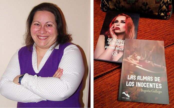 Begoña Gallego, autora de las novelas Cazadores con alma y Las almas de los inocentes