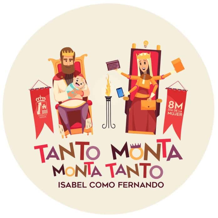 Imagen de la campaña 'Tanto monta, monta tanto Isabel como Fernando'