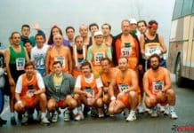 Equipo MAPOMA previamente a la salida del Maratón Valle del Nalón