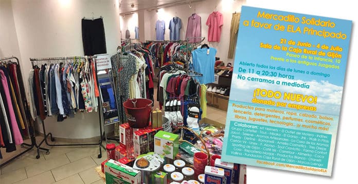 Mercadillo Solidario de ELA Principado en Gijón
