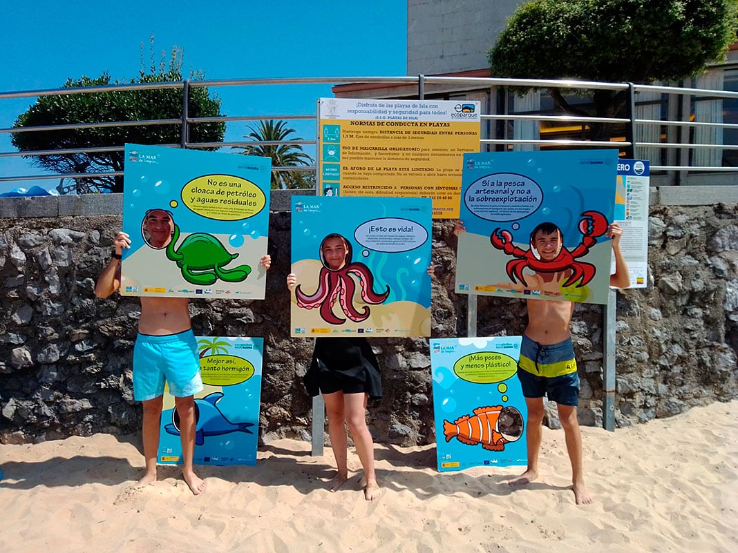 Campaña La Mar de Limpio promovida por la Fundación Oxígeno
