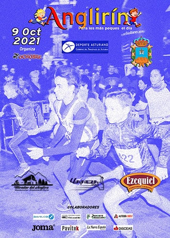 Cartel de la carrera del Anglirín