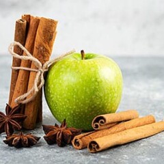 Manzana y canela