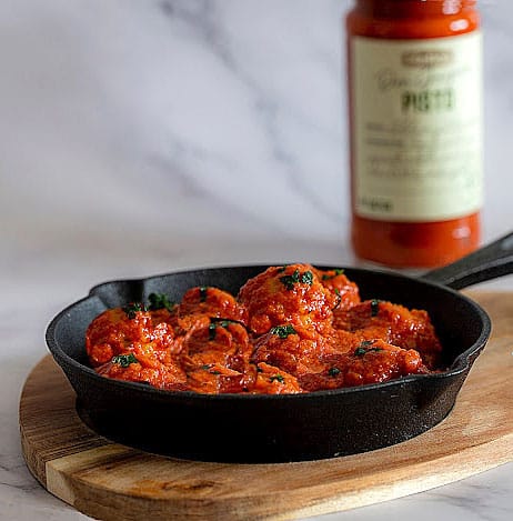 Albóndigas de pollo con tomate, del blog El toque de Belén