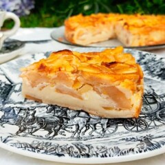 Tarta mágica de manzanas / Foto: El paraíso de los golosos